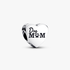 Engravable Dog Mom Heart Charm Engravable Dog Mom Heart Charm
