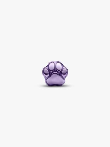 Mini charm Patte mauve