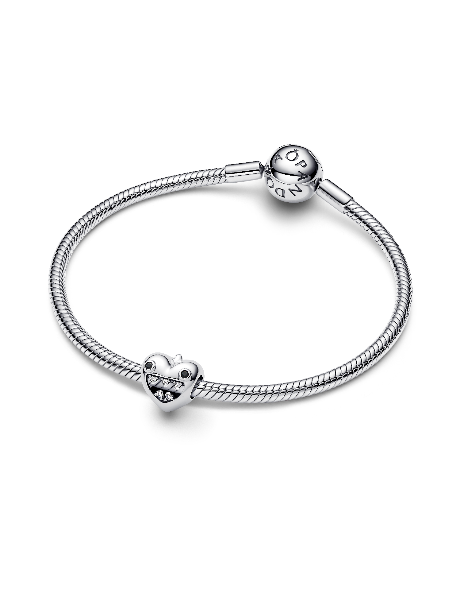 Mom's Little Monsters Heart Charm