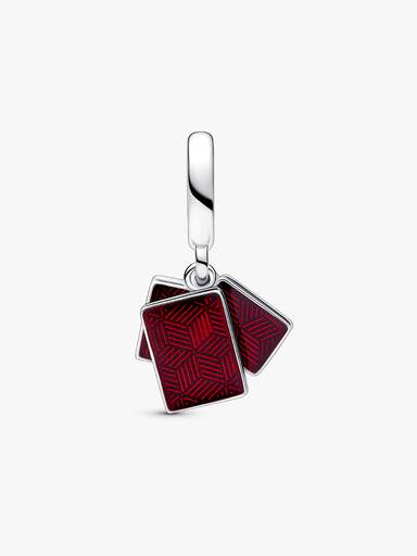 VENTE FINALE - Charm-pendentif triple Mah-jong
