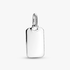 Pendentif Étiquette rectangulaire à graver Pendentif Étiquette rectangulaire à graver