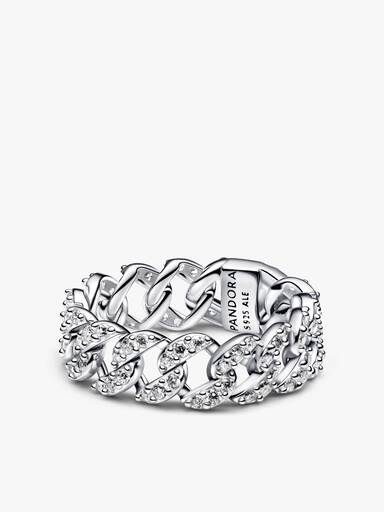 Timeless Pave Cuban Jewelry Set