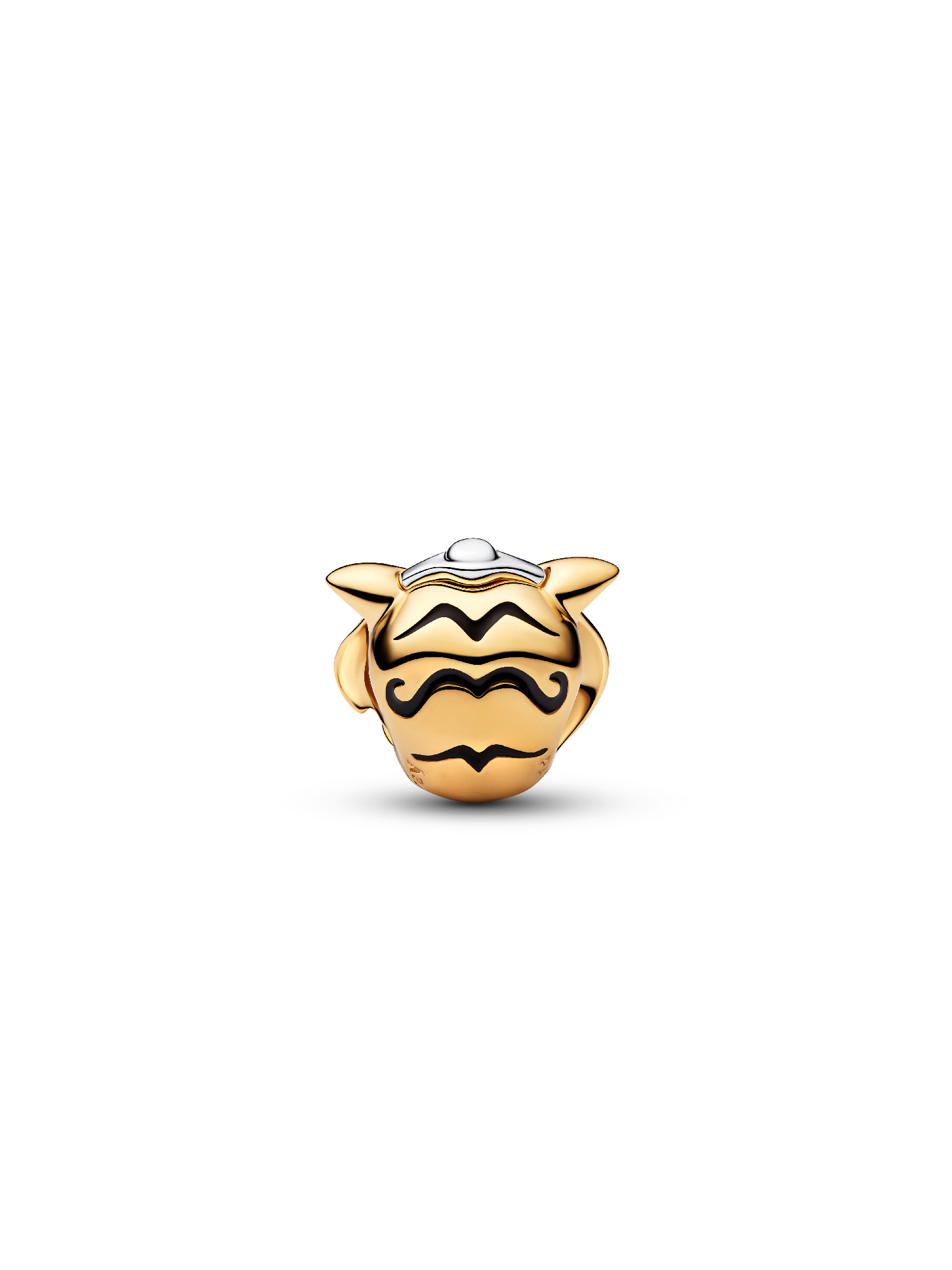 Charm Rajah de la Princesse Jasmine de Disney avec diamant créé en laboratoire