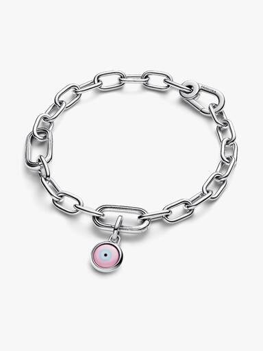 Engravable Evil Eye Murano Glass Mini Dangle Charm