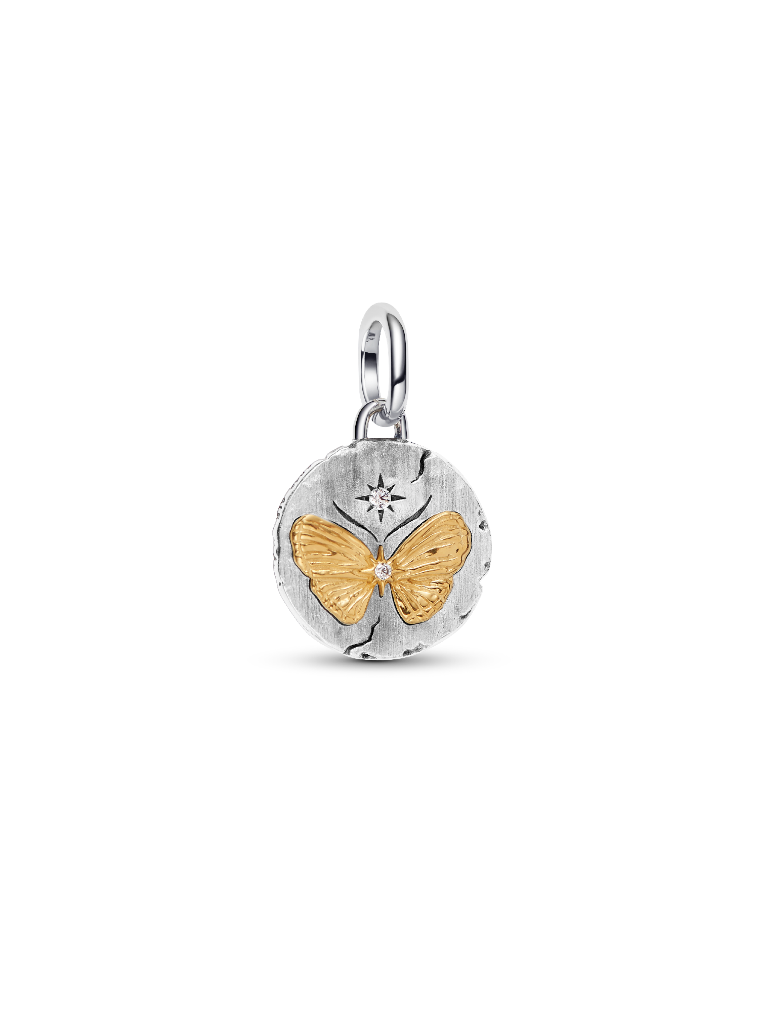 Butterfly Medallion Charm