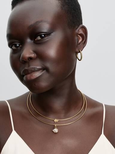 Collier ras-de-cou Tubulaire