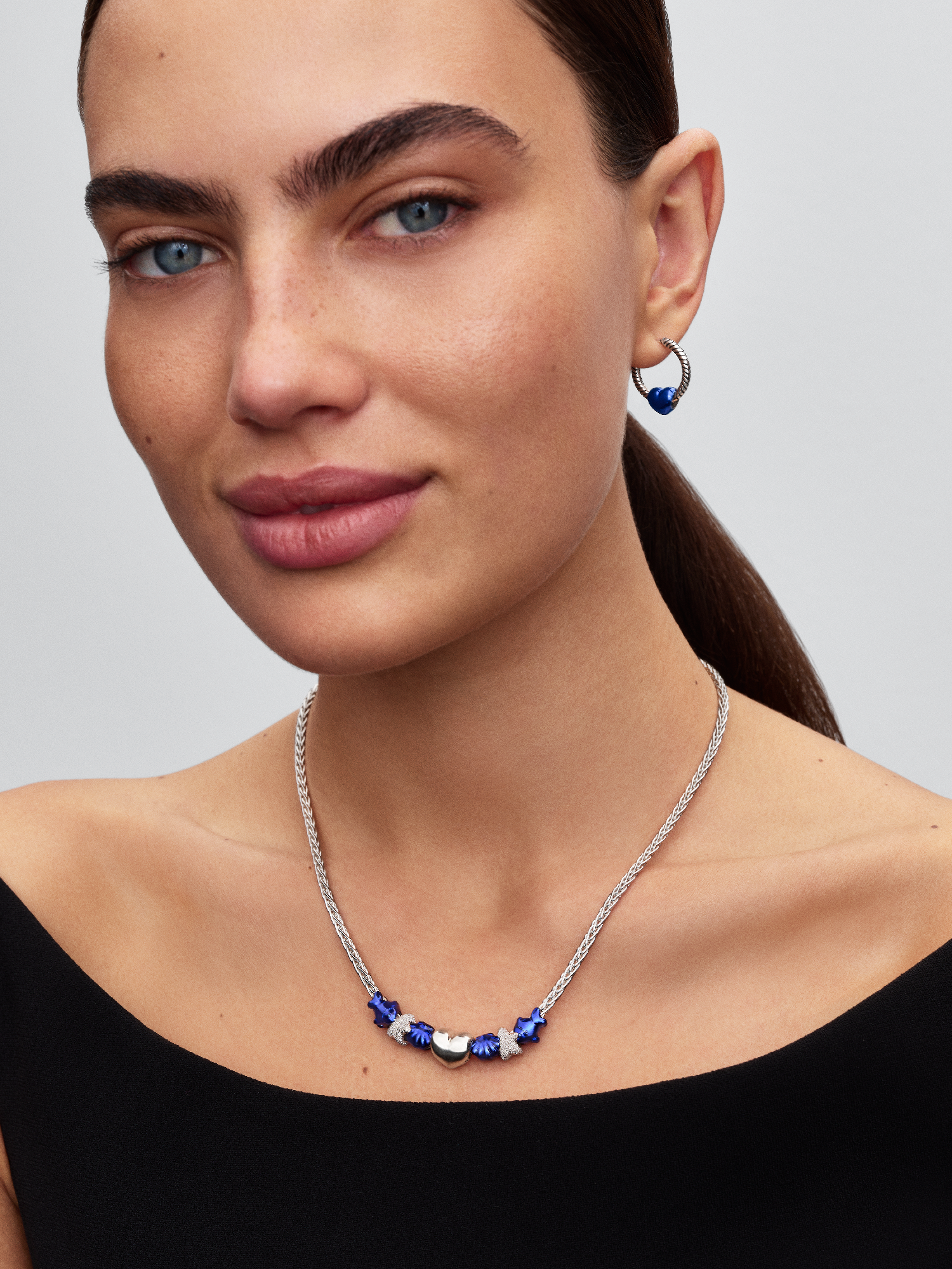 Blue Heart Mini Charm