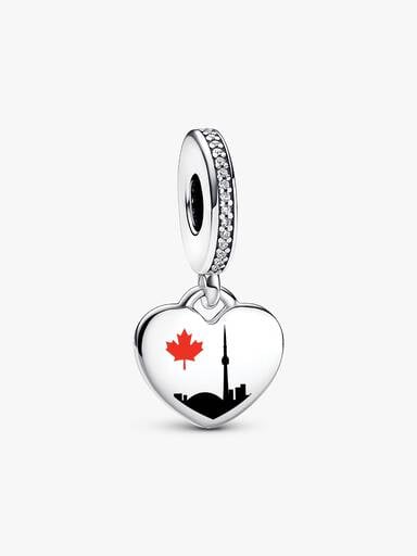 Heart of Toronto Heart Dangle Charm