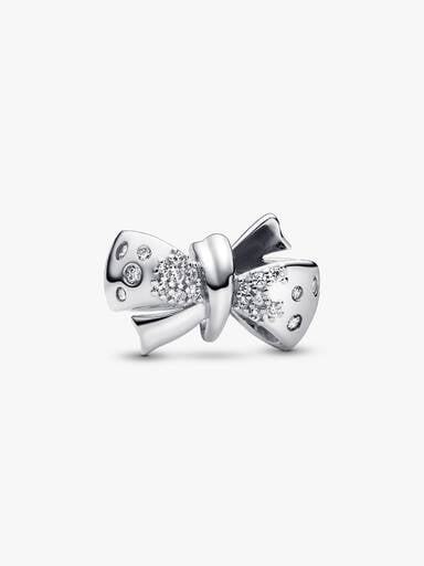 Sparkling Bow Charm