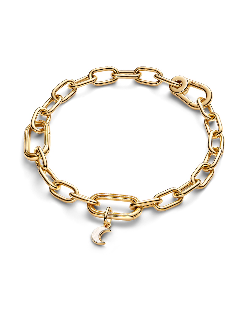 White Crescent Moon Mini Dangle Charm