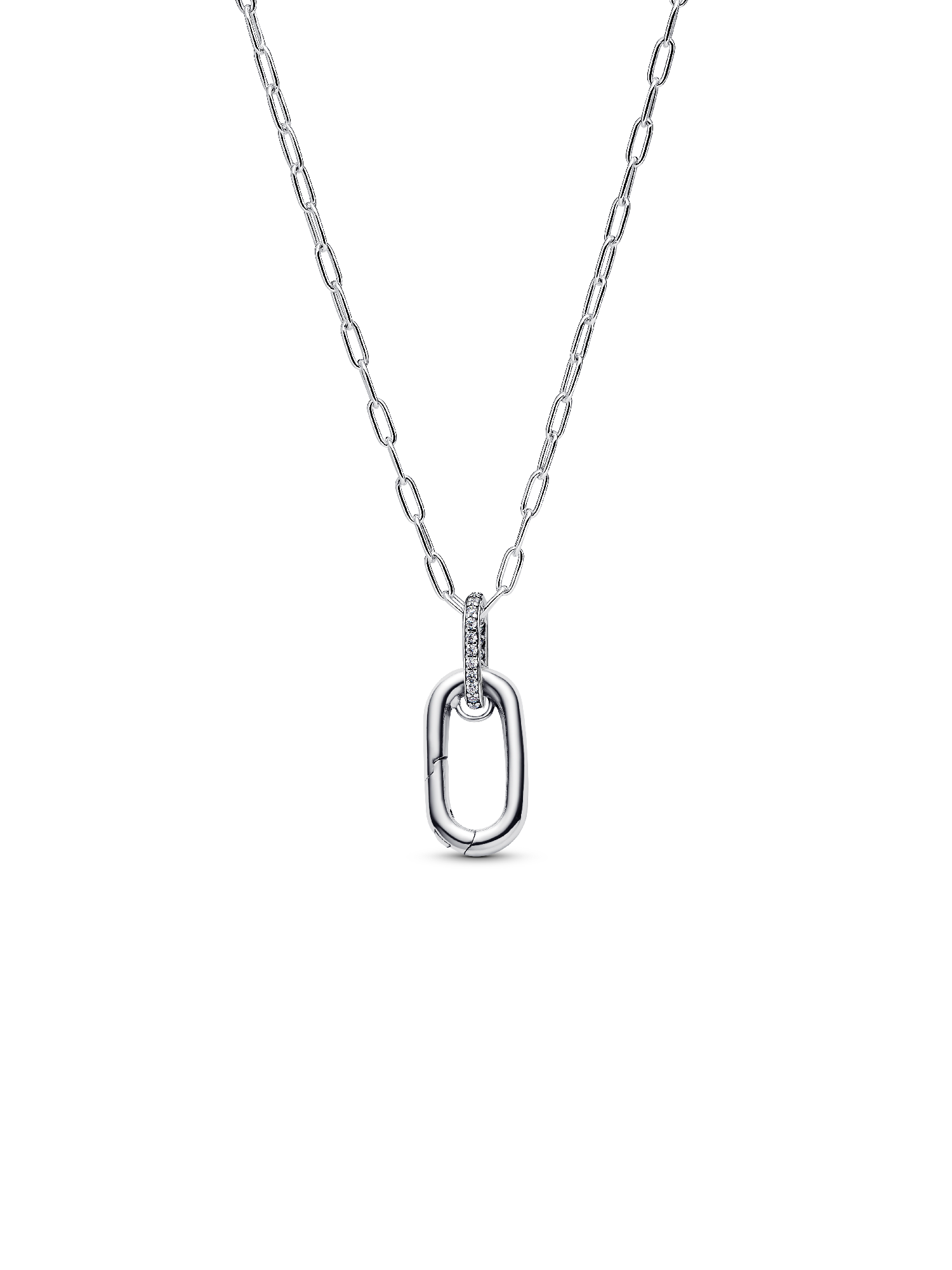 Openable Link Pendant Necklace