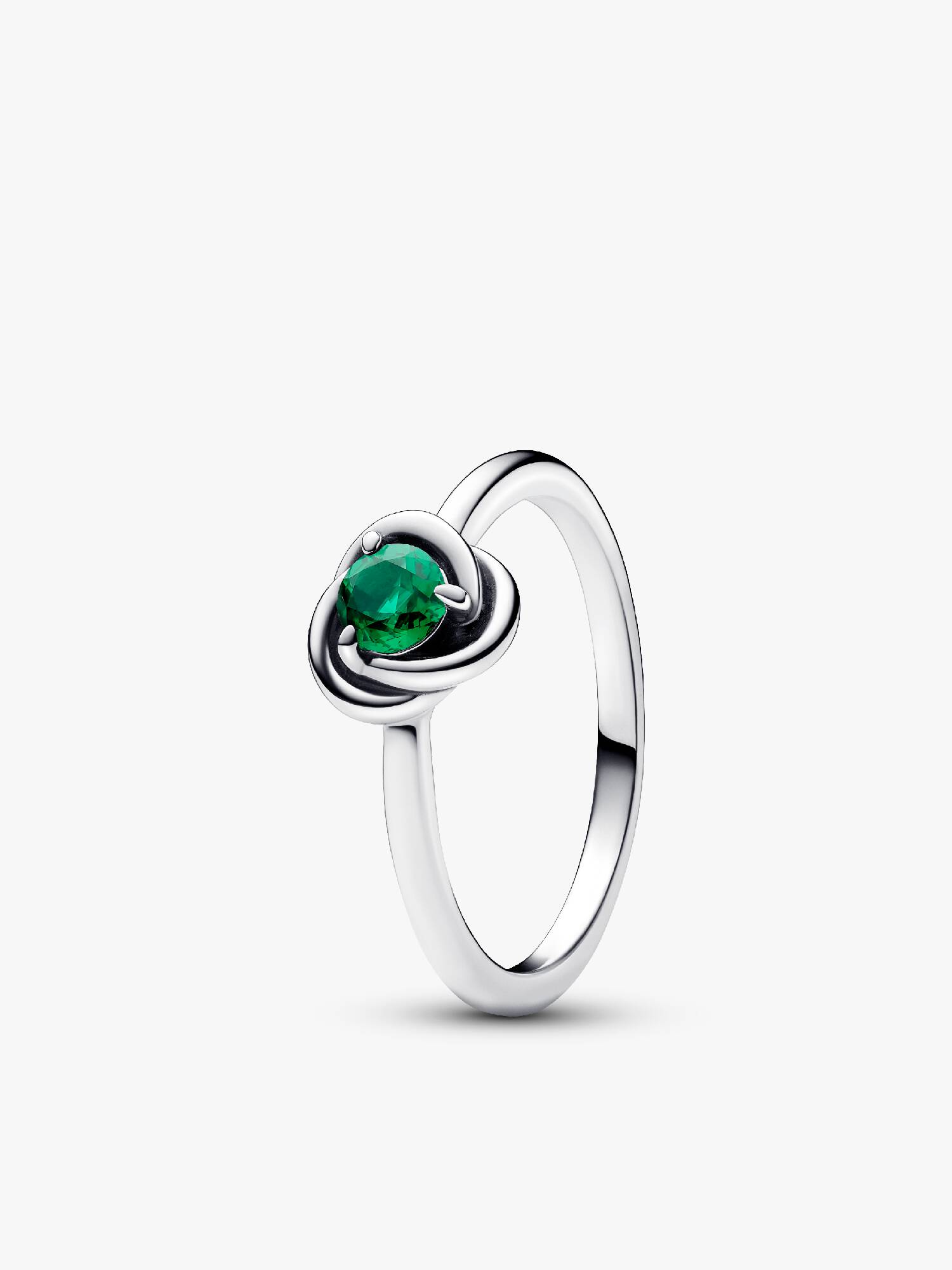 Bague Cercle éternel vert royal de mai