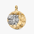 Charm-médaillon Zodiaque surdimensionné Gémeaux Charm-médaillon Zodiaque surdimensionné Gémeaux
