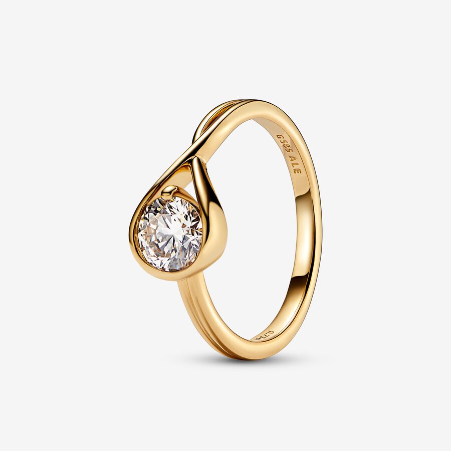 Pandora Infinite Lab-grown Diamond Ring 0.75 carat tw 14k Gold image number 0