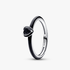 Black Chakra Heart Ring Black Chakra Heart Ring