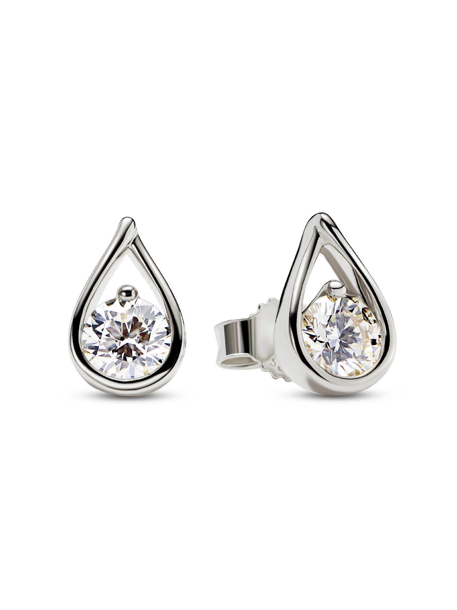 FINAL SALE - Pandora Infinite Lab-Grown Diamond Stud Earrings