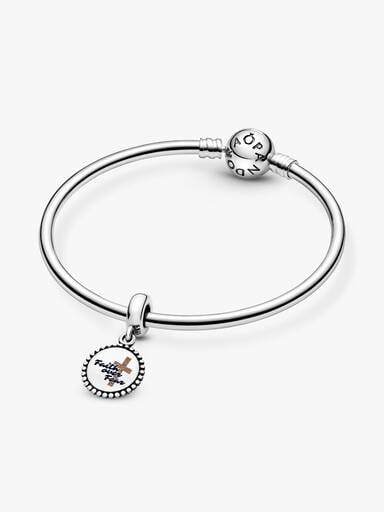 Faith over fear Dangle Charm