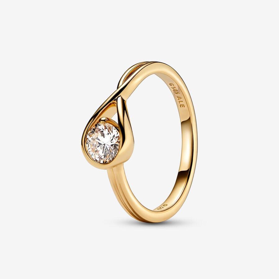 Pandora Infinite Lab-grown Diamond Ring 0.50 carat tw 14k Gold image number 0