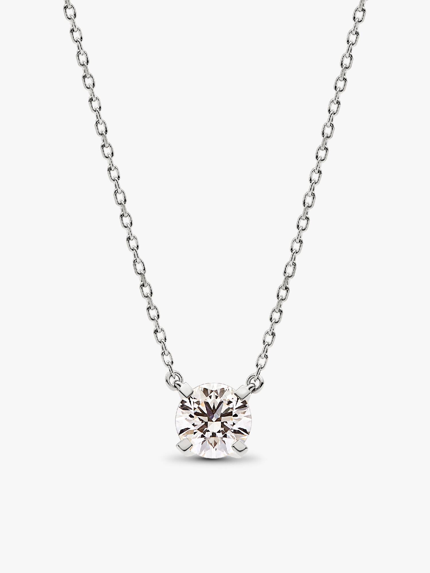 Collier avec pendentif à diamant cultivé en laboratoire Pandora Era