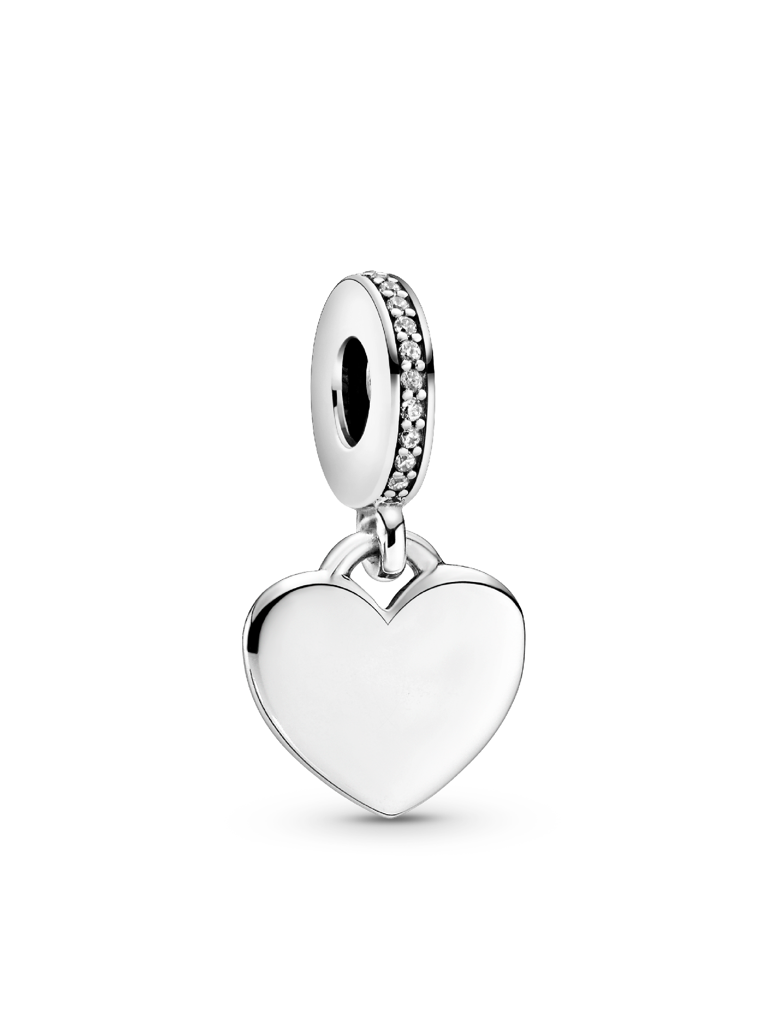 Ensemble de bracelets à breloques pendants avec étiquette en forme de cœur à graver