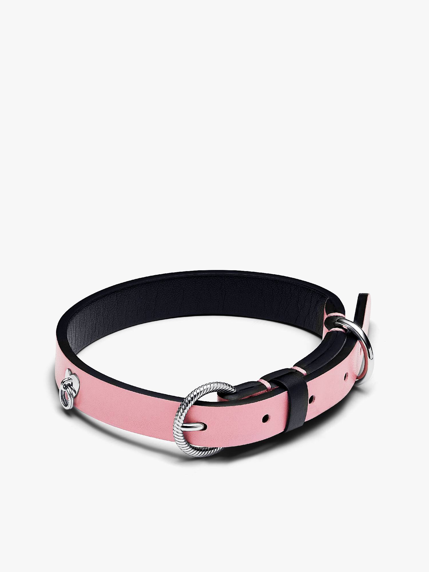 FINAL SALE - Pink Leather-free Fabric Pet Collar