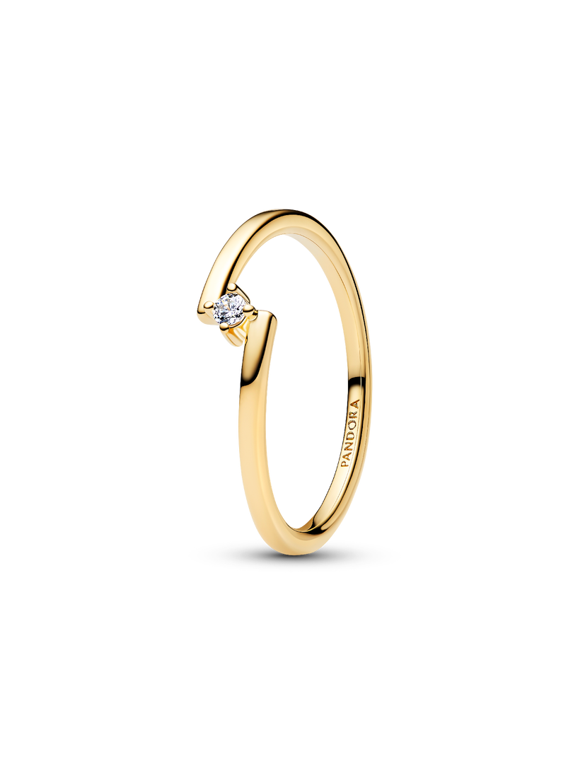 Split Solitaire Ring