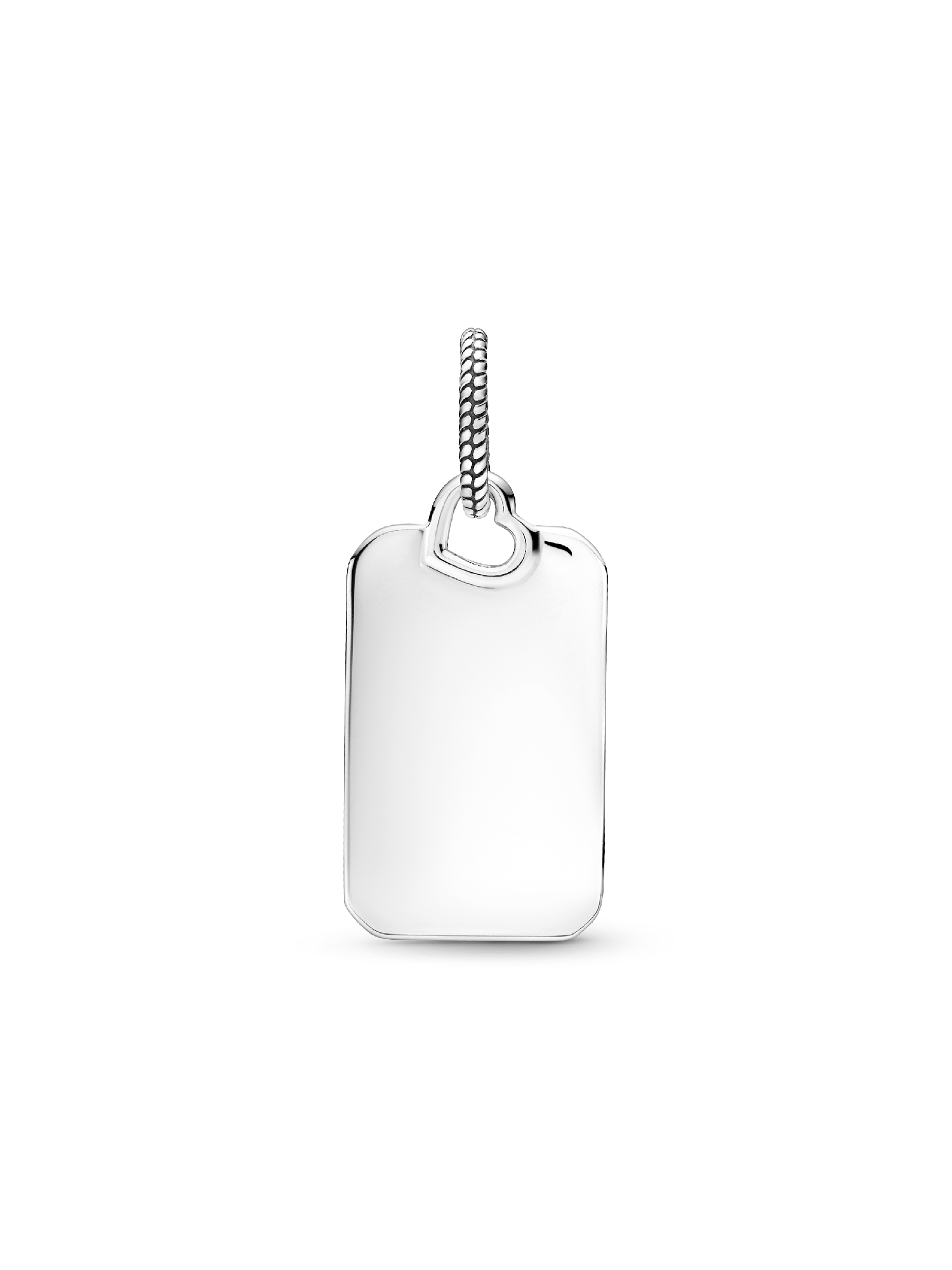Pendentif Étiquette rectangulaire à graver
