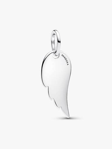 Pendentif rectangulaire Aile d’ange à graver