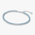 Bracelet tennis bleu pâle scintillant Bracelet tennis bleu pâle scintillant