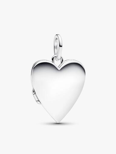 Collier à pendentif gravable Cœur ouvrable