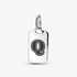 Pendentif rectangulaire lettre Q Pendentif rectangulaire lettre Q