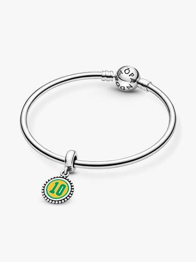 Brazil #10 Soccer Charm