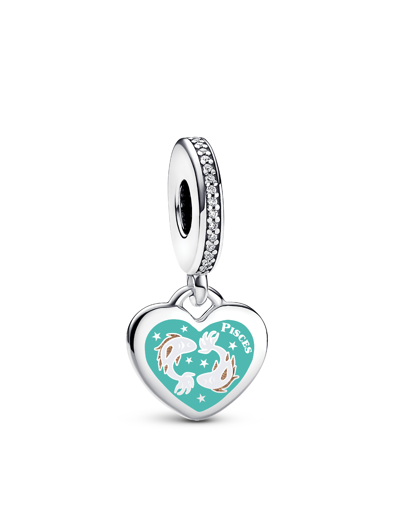 Pisces Dangle Charm Bracelet Set