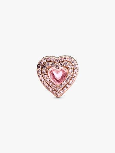 Sparkling Levelled Heart Charm