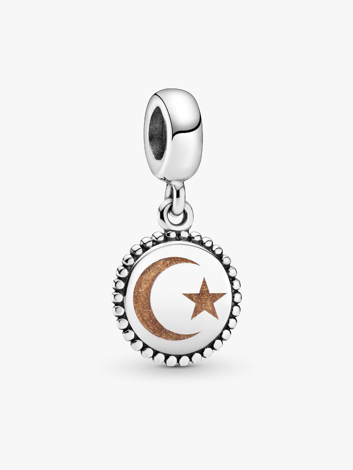 Charm-pendentif Croissant d’étoile