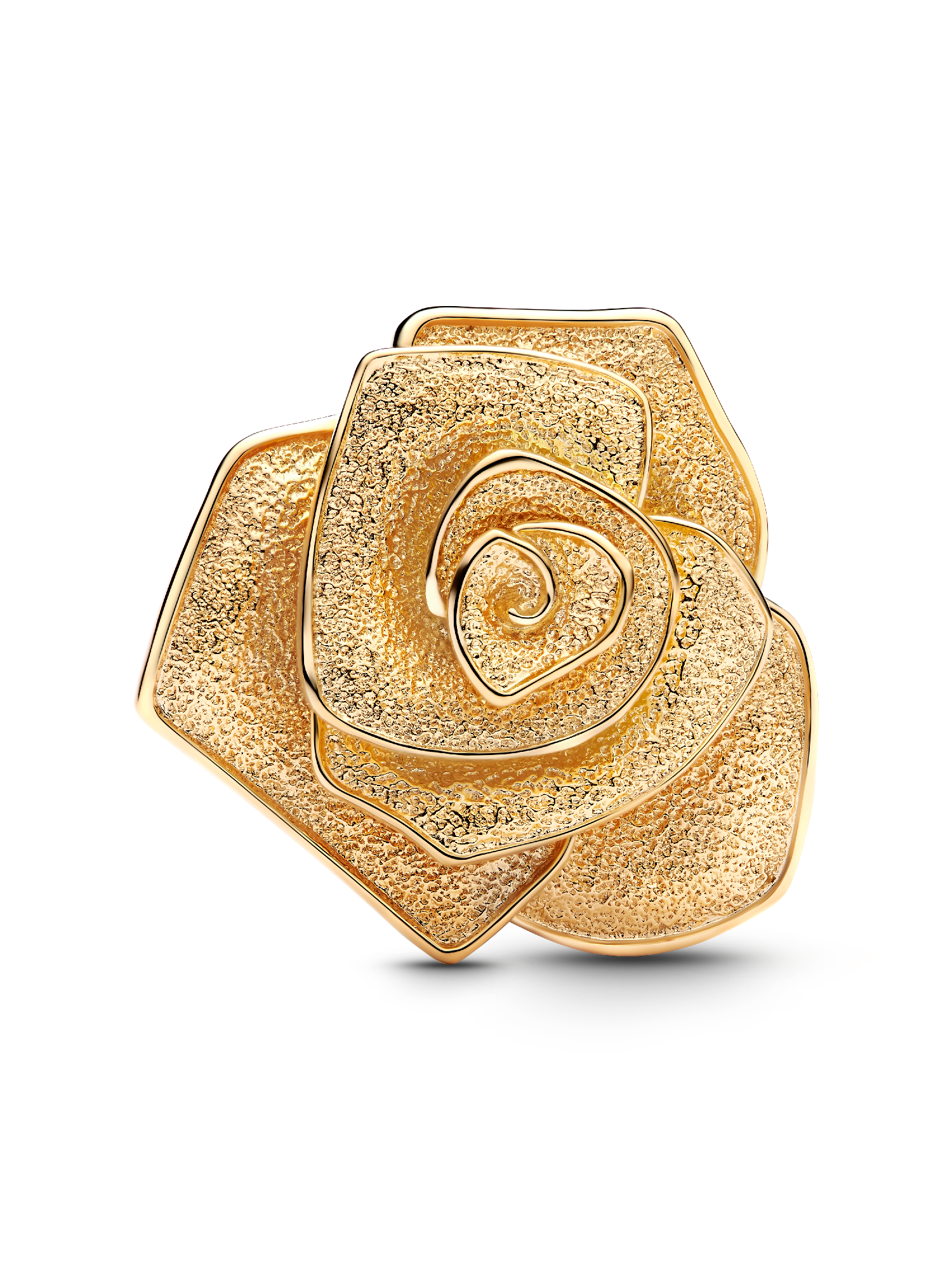 VENTE FINALE - Charm surdimensionné Rose en fleur