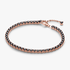 Bracelet de tennis scintillant noir Bracelet de tennis scintillant noir