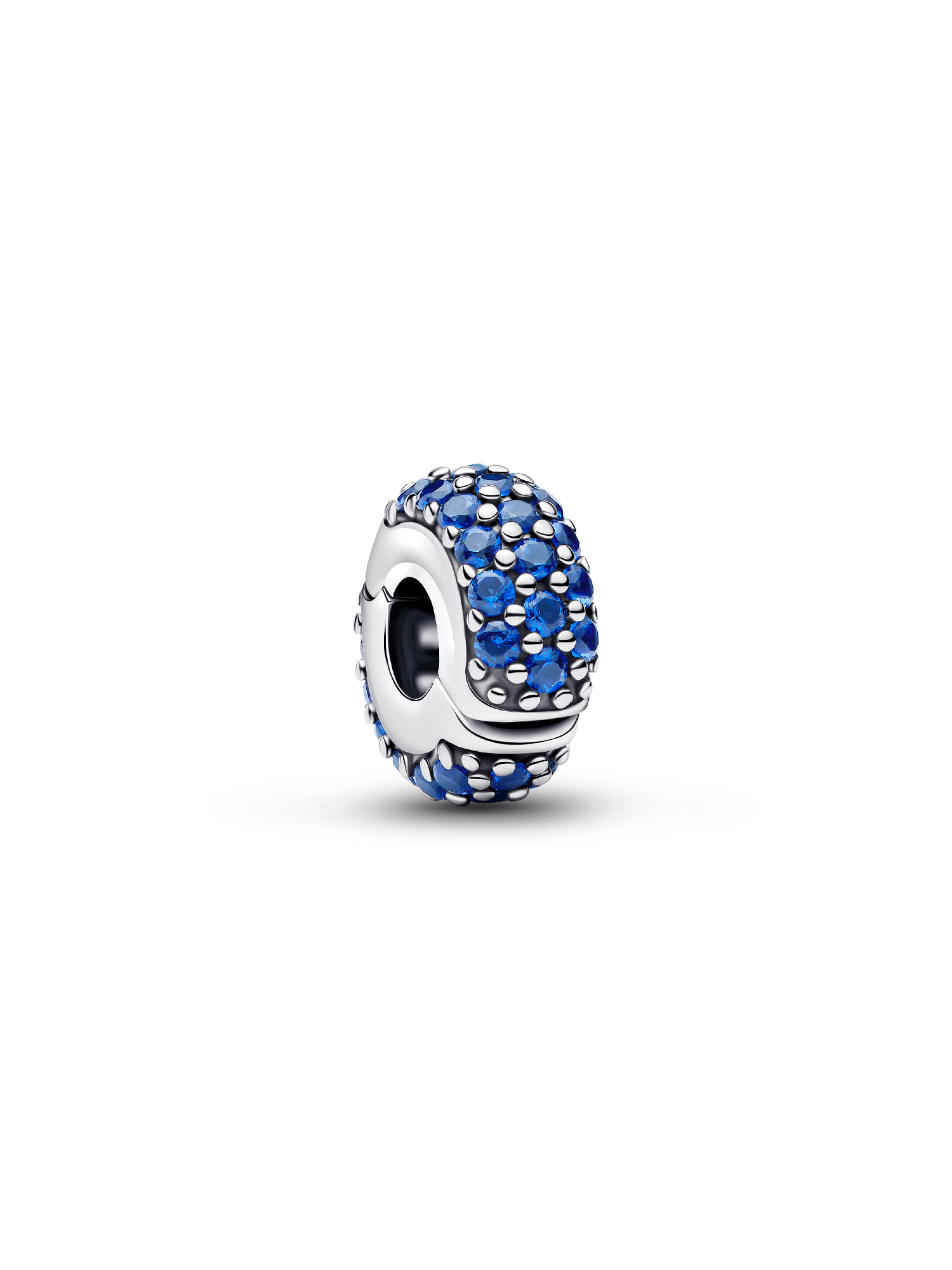 Royal Blue Stone Clip Charm