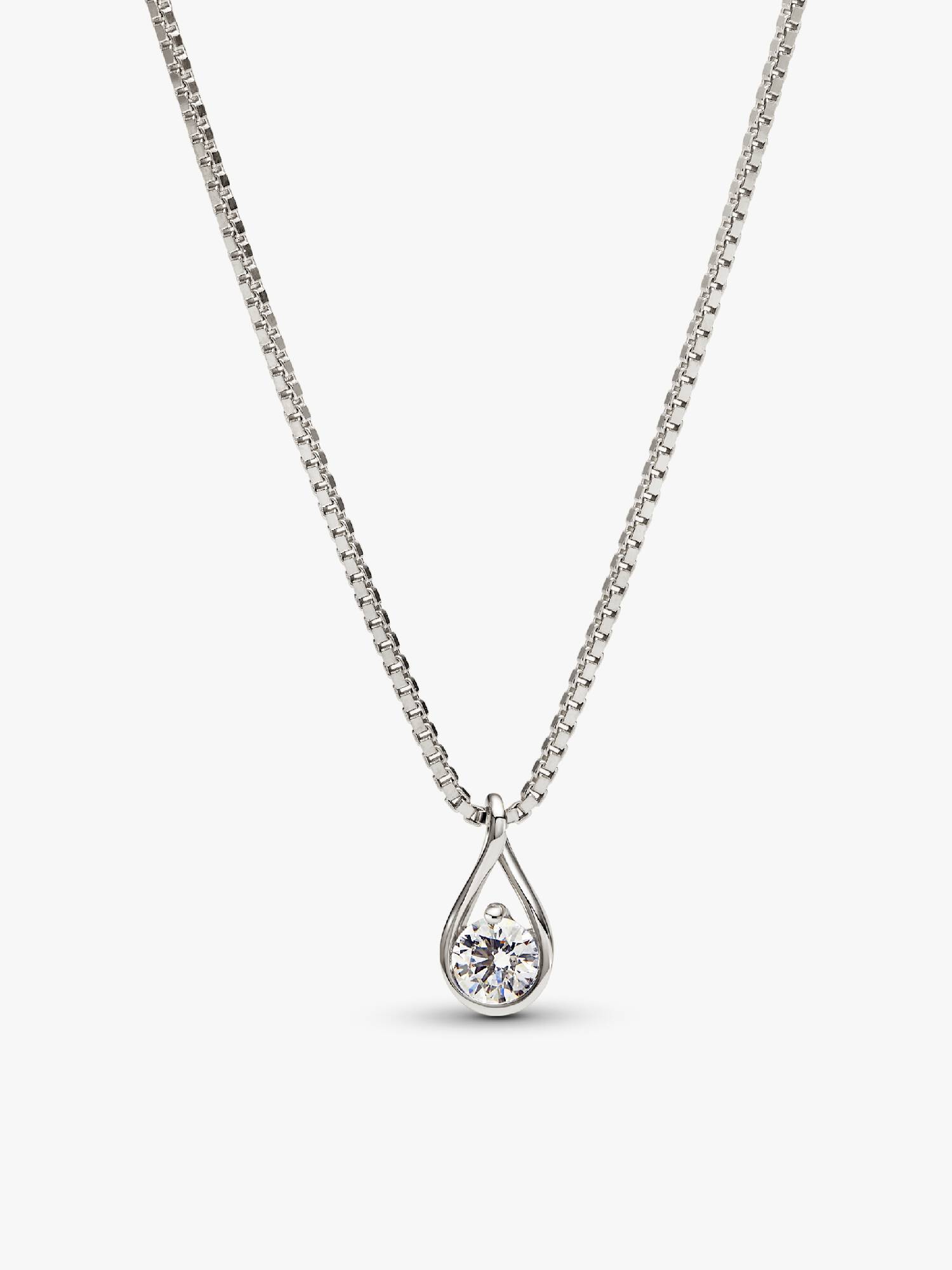 Collier avec pendentif à diamant cultivé en laboratoire Pandora Infinite