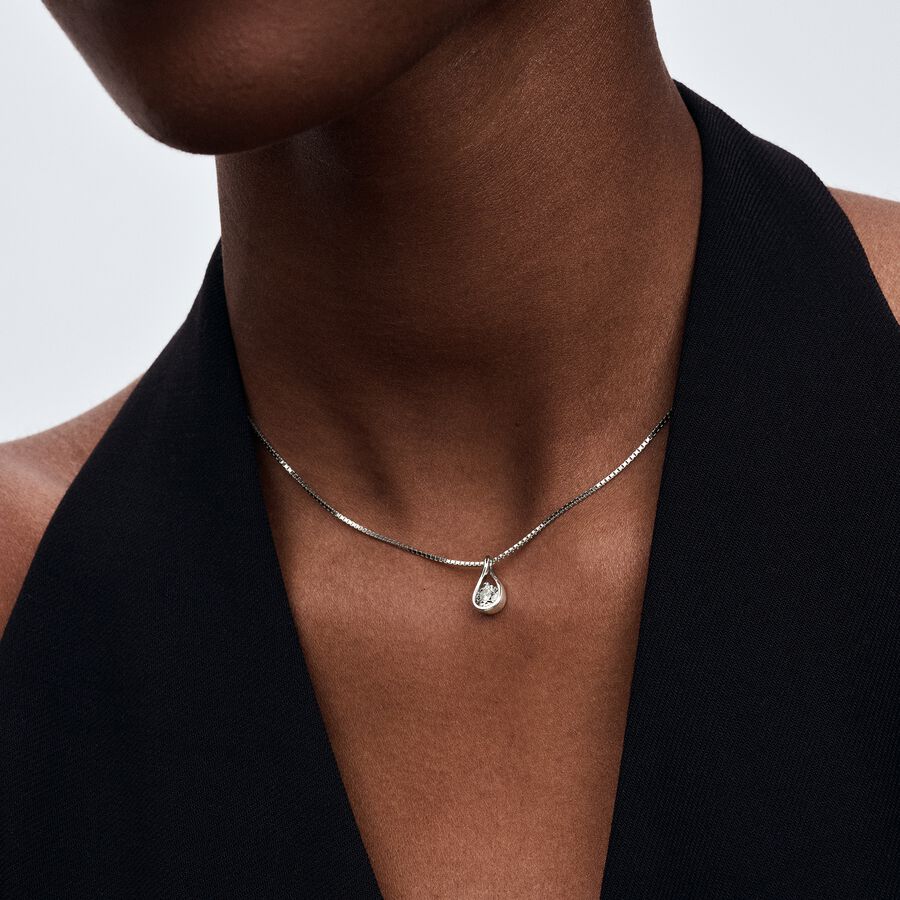 Collier Avec Pendentif Diamant Cultiv En Laboratoire Pandora collier-avec-pendentif-diamant-cultiv-en-laboratoire-pandora