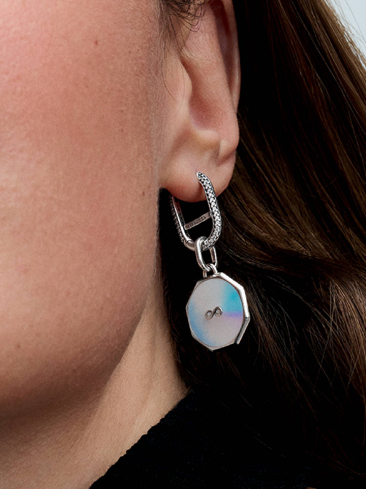 FINAL SALE - Infinity Medallion Charm
