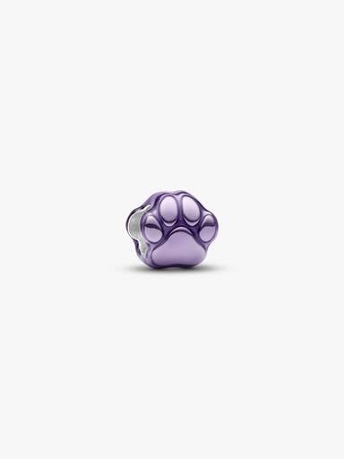 Mini charm Patte mauve