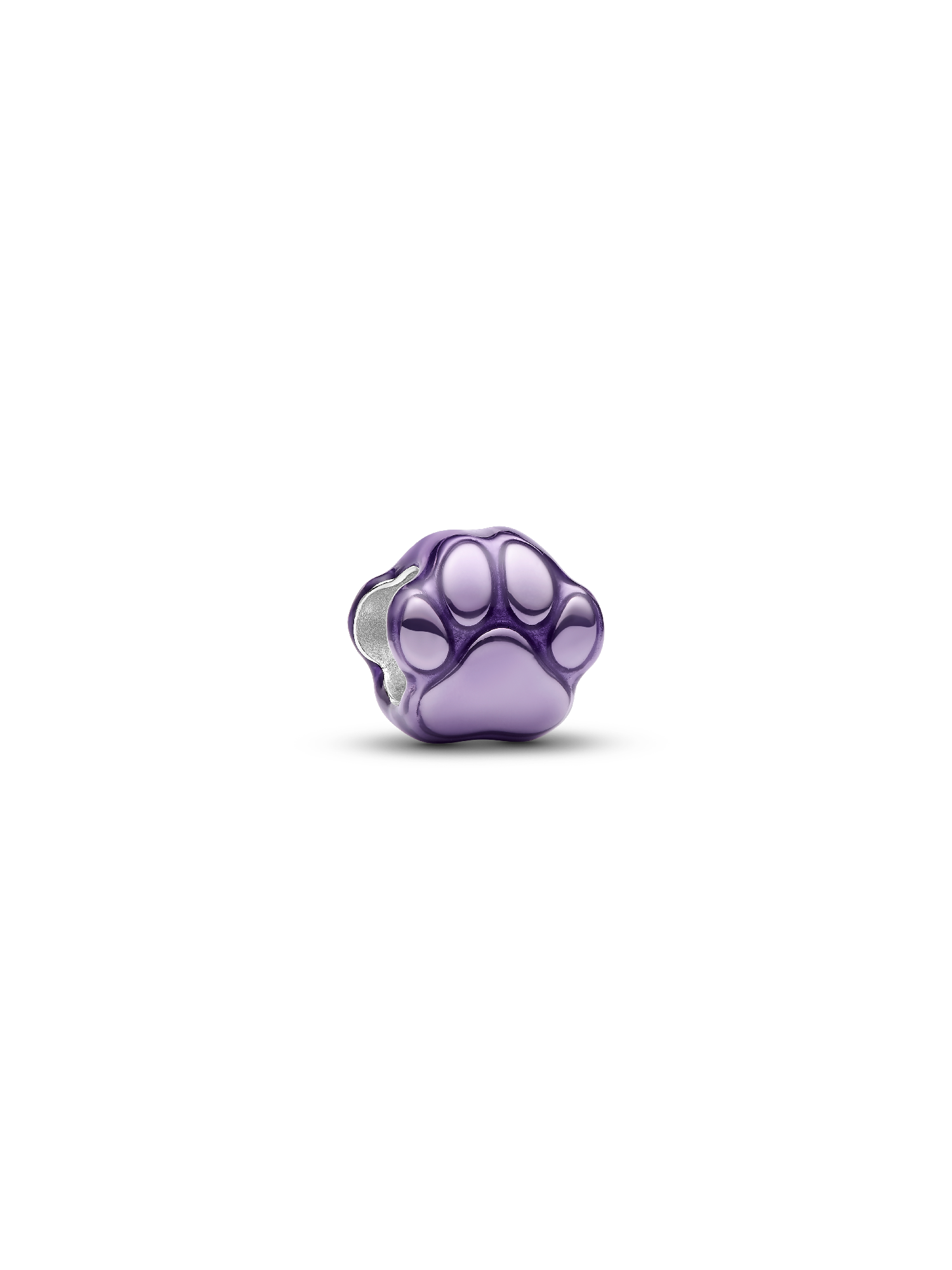 Mini charm Patte mauve