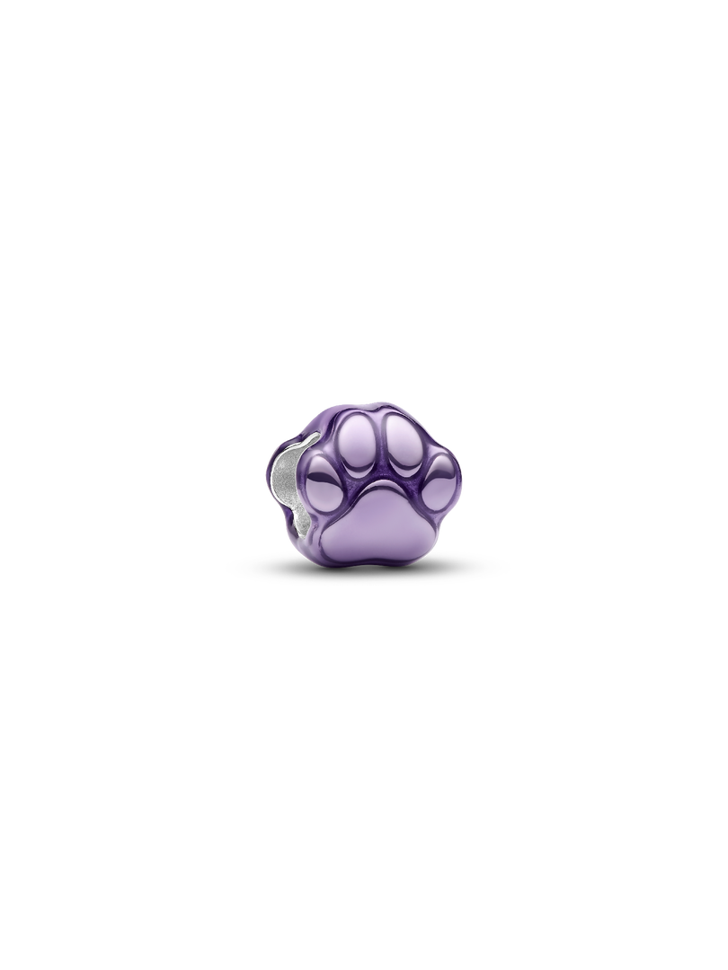 Mini charm Patte mauve