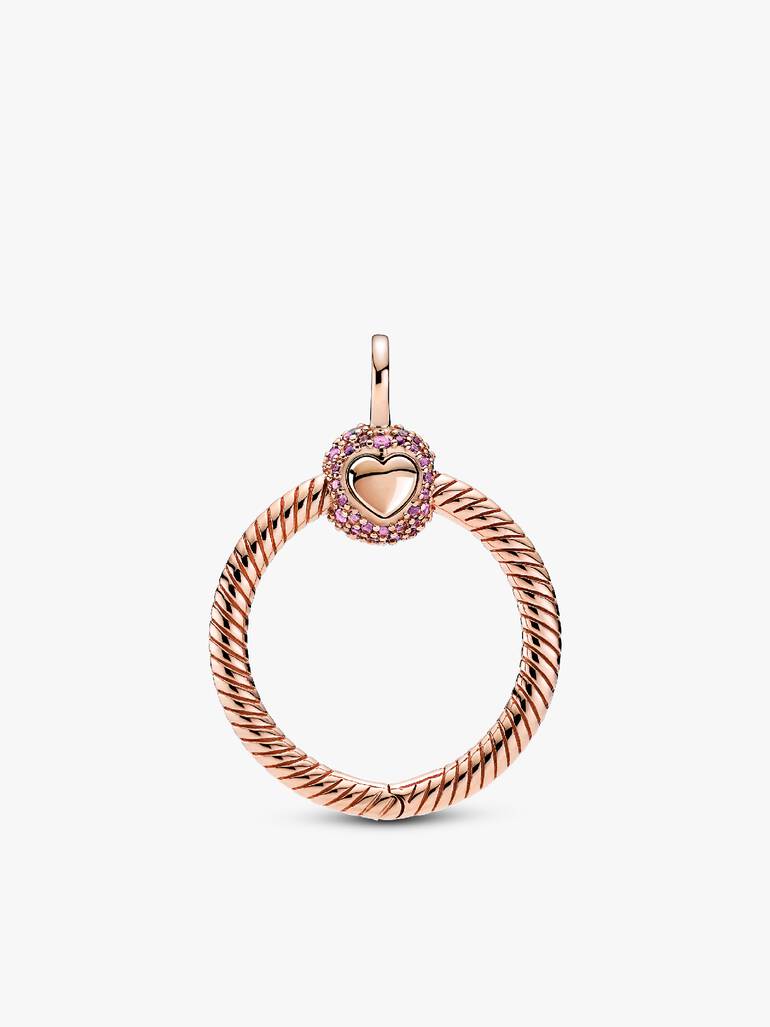 FINAL SALE - Pandora Moments Small Pavé O Pendant