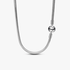 Collier à chaîne serpentine Pandora Moments plaqué au platine Collier à chaîne serpentine Pandora Moments plaqué au platine