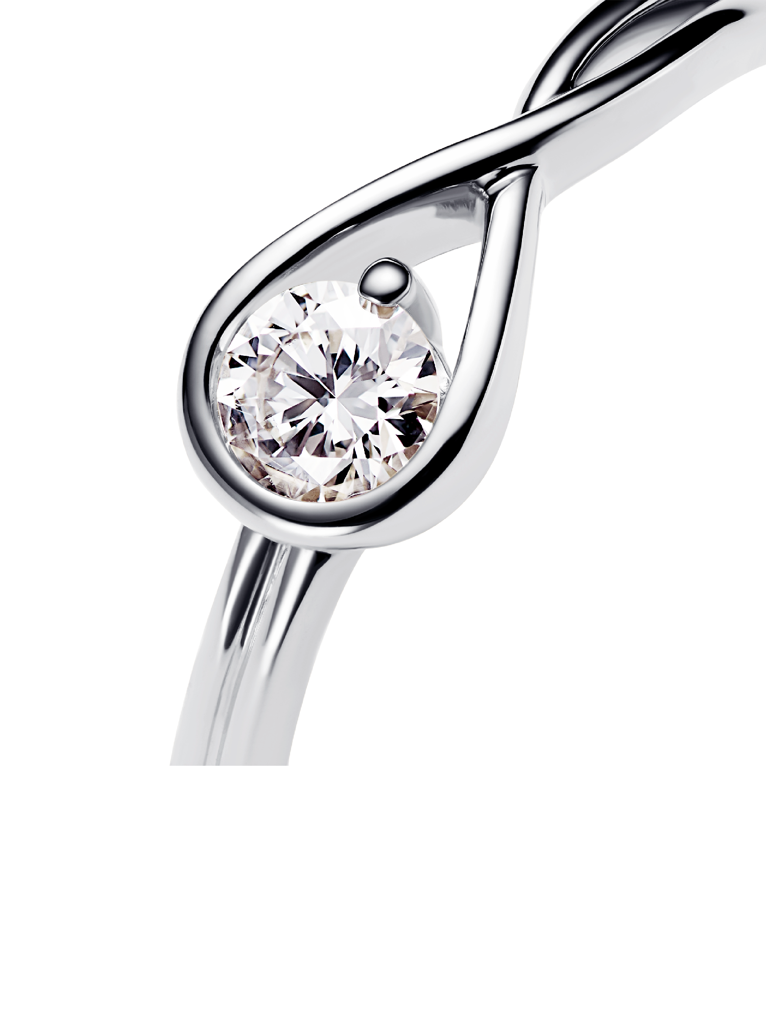 Bague à diamant cultivé en laboratoire Pandora Infinite