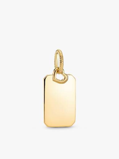 August Eternity Circle Engravable Pendant Necklace