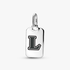 Pendentif rectangulaire lettre L Pendentif rectangulaire lettre L