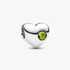 August Engravable Spring Green Stone Heart Charm August Engravable Spring Green Stone Heart Charm